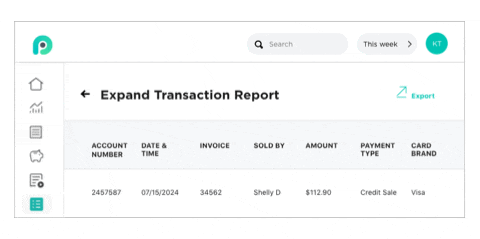 Payments hub one click transactions